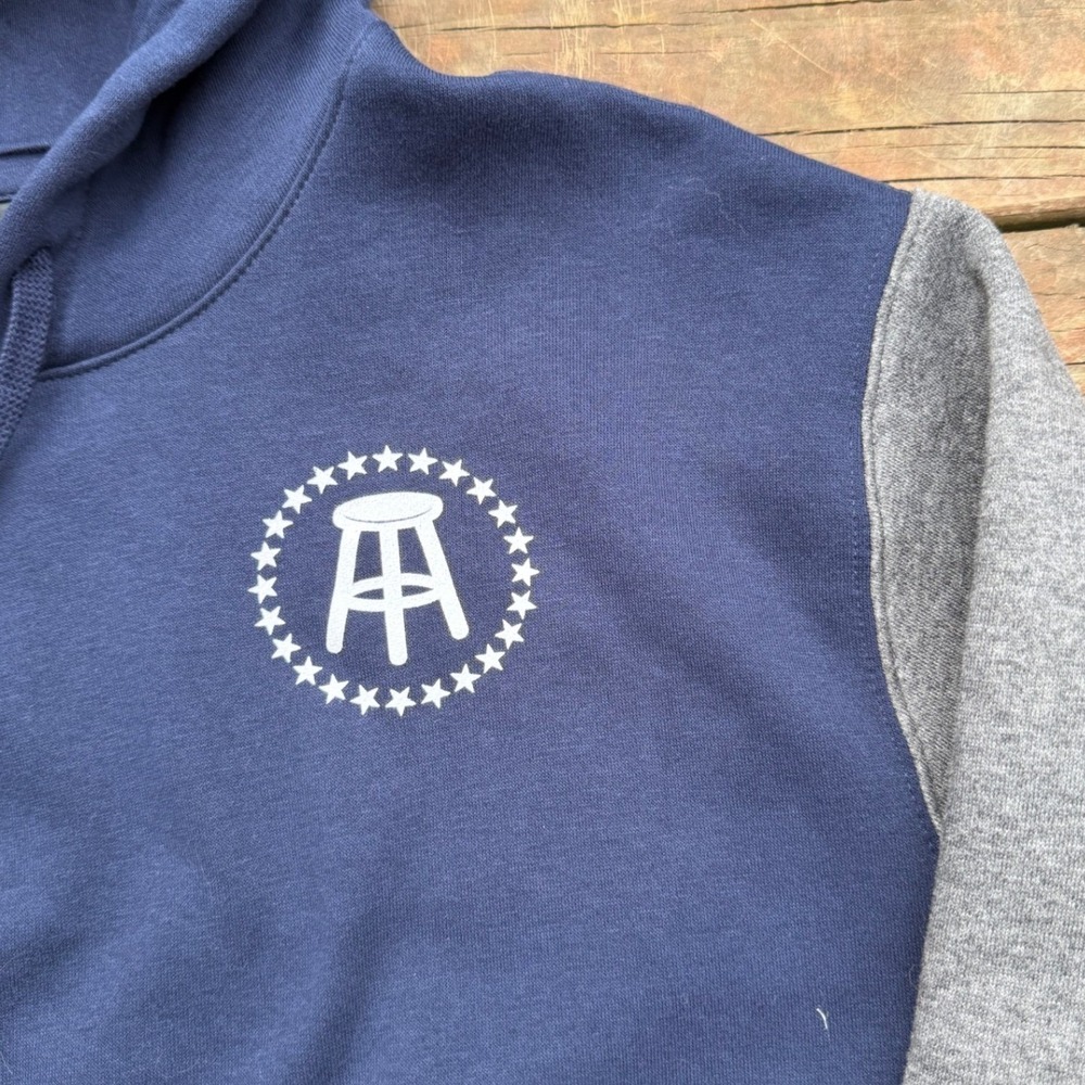Nike Barstool Sports Hoodie Mens Medium Pullover Fleece - Picture 2 of 6